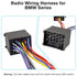 E30 E32 E36 E39 E38 E46 Z3,Aftermarket 17PIN ISO Radio Wiring Harness Adapter Compatible with BMW Stereo Wire Harness