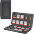 SD Card Holder Memory Card Case for 20 SD Cards and 20 Micro SD Cards, SD Cards Storage Organizer for SD SDHC SDXC TF