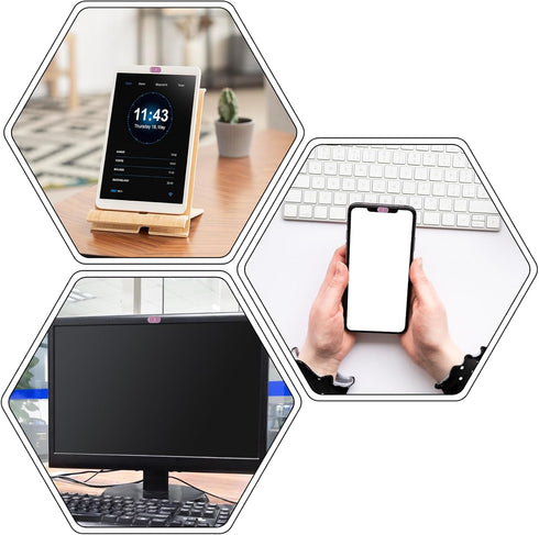 YQQYG 3 Pcs Laptop Camera Cover Slide, Ultra-Thin Metal Camera Cover, Webcam Covers Slide, Protect Your Privacy