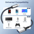 2-Pack USB 3.0 to USB C Male Adapter, Type-C Male to USB Female Compatible with iPhone 15 Pro/Max, MacBook Pro