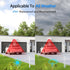 greencycle IP64 900ft Outdoor Motion Sensors with Alarm, Driveway Alarms Wireless Outside Weatherproof, Motion