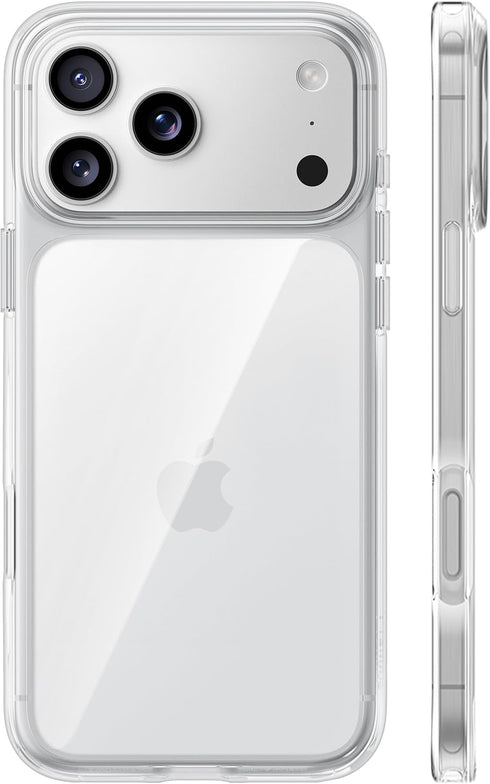 TORRAS for iPhone 17 Pro Case Crystal Clear, Ultra-Thin, 2025 Upgraded Non-Yellowing, Military-Grade