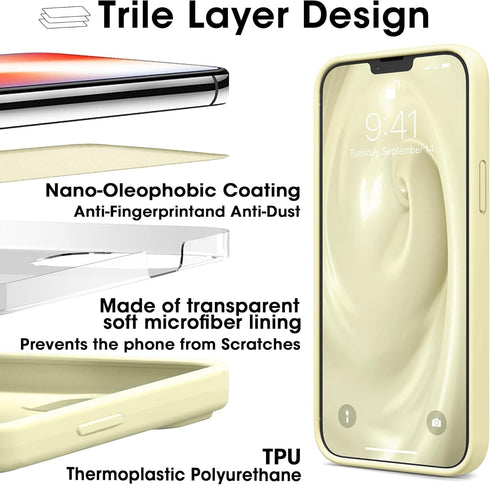 SKRYUIE Ultra-Slim Protective Case for iPhone 15, Shockproof Soft TPU and Scratch-Resistant Design - Star Colorful