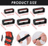 Silicone Watch Band Loops Watch Strap Keeper Replacement Watchband Holder Loop Fastener Rings Compatible with Universal Watch