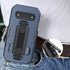 Kyocera DuraForce PRO 3 (E7200) Case and Holster Combo, Navy Blue, with Kickstand, Handstrap, and Screen Protector.