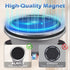 ALAFLY 1/4" Detachable Magnetic Phone Holder for Laptop & Car, Foldable Desk Phone Stand, Adjustable Magnetic Phone
