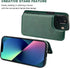 OT ONETOP 13 6.1 Inch ONETOP Compatible with Magsafe for iPhone Wallet Case with Card Holder, PU Leather Kickstand RFID