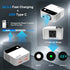 AeternaSol 200W 12V 110V car Inverter Power Outlet DC to AC car Adapter for Plug Outlet, Portable Fast Charging Port