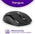 2.5-Foot (AMU75US) Targus Compact Mouse with Blue Trace Technology for Tracking and Retractable USB Cord, Black