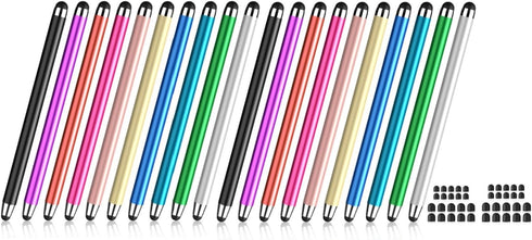 STYLUSLINK Stylus Pen for Touchscreen 20 Pack, 2 in 1 Universal Stylus High