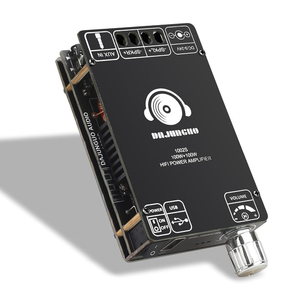 1002S 2.0 Bluetooth Amplifier Board, Dual TPA3116D2 Chips, 100W+100W Power Output