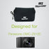 MegaGear Neoprene Camera Case Bag with Carabiner for Panasonic Lumix DC-ZS80, DC-ZS70, DMC-ZS100, DC-TZ95, DC-TZ90,