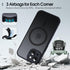 Flyzoo 15 6.1", Magnetic Matte Case for iPhone - Compatible with MagSafe, Full Camera Protection, Slim Translucent