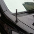 Couslcd 4.7 Inch 9 2 2 Car Short Antenna, Carbon Fiber American Flag Aluminum Auto Radio Antenna for AM/FM Reception