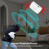 mmWave WiFi Human Presence Sensor: Smart Motion Sensor with App Notification Alerts, Radar Detector, Zone Positioning