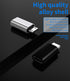 3Pack Compatible Lightning Female to Micro USB Male Adapter for iPhone 7 8 Plus x xr xs, iPad, Samsung Galaxy S7 S6 Edge