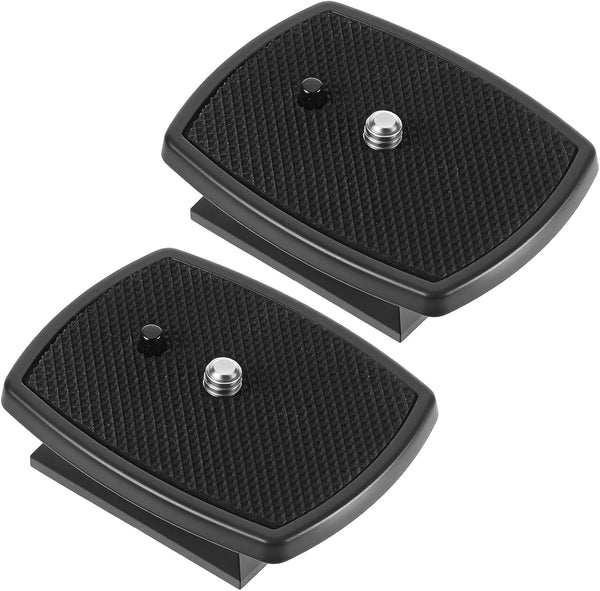 Zelphvt 2 pcs 43mm Tripod Quick Release Plate Camera Quick Release Plate Replacement