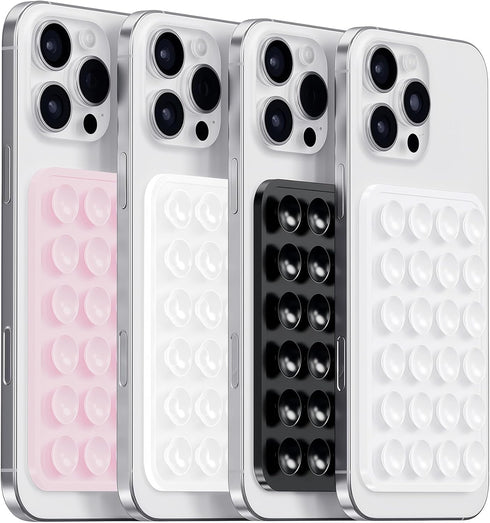 Galundge Silicone Suction Phone Case Mount, Non Slip Sticky Grip for Cellphone, Silicon