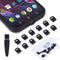 12PACK USB C Anti Dust Plug with Easy-Grip Tab for Samsung Galaxy S23-S20, Google Pixel 8, OnePlus, Laptop Dust Cover