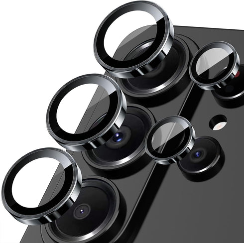 SiHPuoy 2 Sets Camera Lens Protector for Samsung Galaxy S26 Ultra, Metal Aluminum