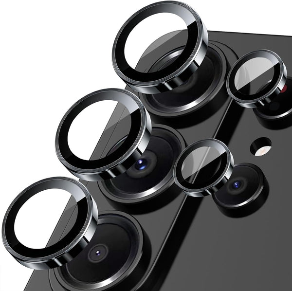 SiHPuoy 2 Sets Camera Lens Protector for Samsung Galaxy S26 Ultra, Metal Aluminum