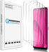 Orzero (4 Pack) Tempered Glass Screen Protector for T-Mobile REVVL 7 5G 6.58 inch, 2.5D Arc Edges, 9H Hardness