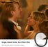 Walking Way 82mm Split Halo FX Prism Lens Filter, Rotating Half-Frame Blur & Halo Effect Filter for Portraits, Creative