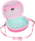 Mchoi Hard Carrying Case for Riwbox CT-7 Pink, Jack CT-7S Cat Green, iClever IC-HS01 Bluetooth Headphones