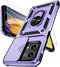 Moto G Stylus 5G 2023 Case (Lavender) - Military Grade Drop Protection, Slide Lens Cover & HD Screen Protector