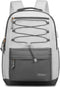 School Backpack for Teens Girls, Aesthetic College Large Bookbag for Women Students, 15.6 Inch Laptop Bag (Dark Grey &