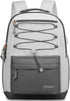 School Backpack for Teens Girls, Aesthetic College Large Bookbag for Women Students, 15.6 Inch Laptop Bag (Dark Grey &