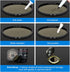 JJC 58mm ND Filter ND1000 Fixed 10-Stop for Canon EOS Rebel T7 T6 T5 T8i T7i T6i T6s T5i SL3 SL2 2000D 4000D