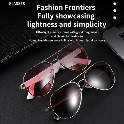 Smart Bluetooth Audio Sunglasses - Fast Charging Feature