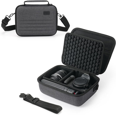 SQERO Camera Case for Canon EOS Rebel T7/R50/R100/R6 Mark II/Sony Alpha 7