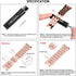 Luxury Rhinestone Diamond Steel Metal Strap with Bezel Ring Case Cover Replacement Bracelet, Compatible with Samsung