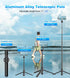 umaakyat 68" 360 Magnetic Selfie Stick Tripod for iPhone,Portable Cell Phone Tripod Stand for Magsafe with Rechargeable