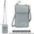 Women Crossbody Cell Phone Bag, Small Leather Travel Wallet Case with RFID Card Slots for iPhone and Samsung