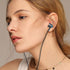 6 Pack Wired Earbuds Headphones with Microphone, in-Ear Earbuds, Noise Isolating, Powerful Heavy Bass, Compatible with