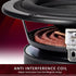 Facmogu 3 inch Tweeter Speakers, HiFi Full Range Woofer Loudspeaker, 2 PCS 4 Ohm Anti-Magnetic