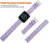 GT01 Smartwatch Band, Fabric Elastic Scrunchie Replacement Straps for Dirrelo GT01 / LETSCOM