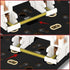 YIMAGUJRX Keyboard Stabilizer Switch Pads, 20Pcs Teflon Film & 12Pcs Steel Wire EVA Pads (Black)