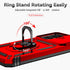 SunStory A14 5G A14 5G,Red Phone Case for Samsung Galaxy Case with HD Screen Protector & Slide Camera Cover & Rotated