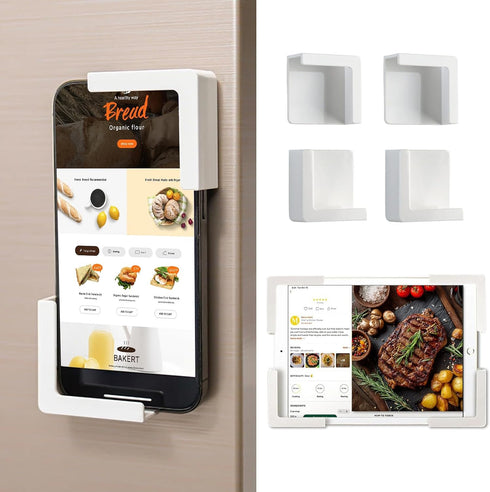 Generic 4 Pack Magnetic Tablet & Phone Mount Holder - Strong Magnetic iPad