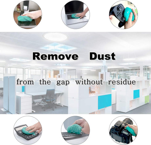 ASFSKY Car Cleaning Gel Putty - Detailing Tool for PC, Tablet, Laptop, Car Interiors, Home, Electronics, Pet Hair