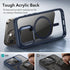 ESR Classic Series Clear Dark Blue Case for iPhone 15 Pro Max, MagSafe Compatible, Military-Grade, Scratch-Resistant.