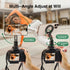 elitehood 360 1/4 180 Aluminum Magnetic Camera Phone Mount with Rotatable Cold Shoe Base, MagSafe iPhone Tripod Mount