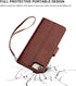 Bocasal for iPhone SE (2022)/SE (2020)/8/7 Wallet Case | Card Holder PU Leather Magnetic Detachable Flip Cover
