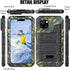 Mitywah Waterproof Case for iPhone 13, Heavy Duty Military Grade Protection with Built-in Screen Protector, 6.1 inch,