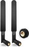 WiFi 6E Antenna Tri-Band 6GHz, 5GHz, 2.4GHz Omnidirectional RP-SMA Male Wi-Fi Antennas for PC, Desktop, IP Camera,