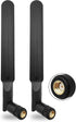 WiFi 6E Antenna Tri-Band 6GHz, 5GHz, 2.4GHz Omnidirectional RP-SMA Male Wi-Fi Antennas for PC, Desktop, IP Camera,